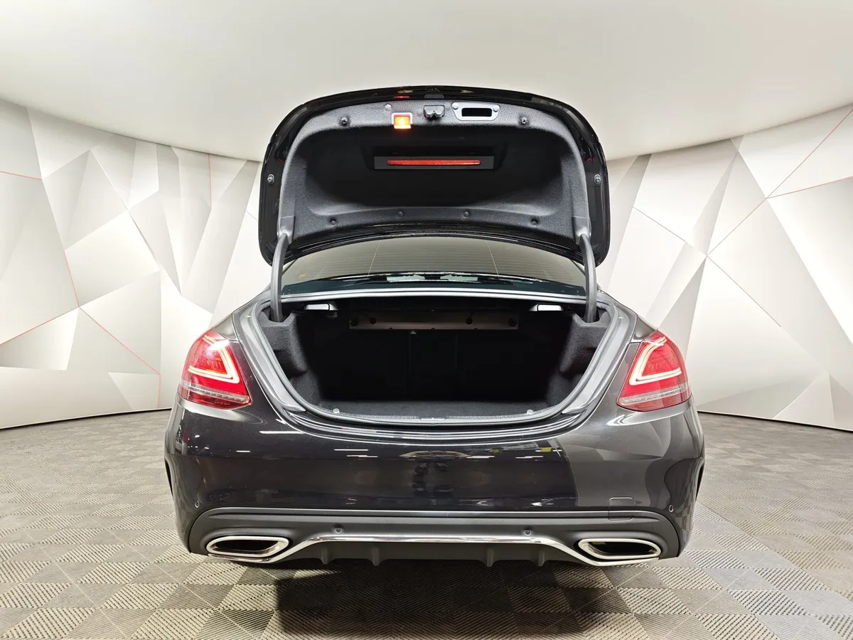 Mercedes-Benz C-Класс C 200 9G-TRONIC 4MATIC (190 л.с.) Sport Черный в АВИЛОН. Слайд №12