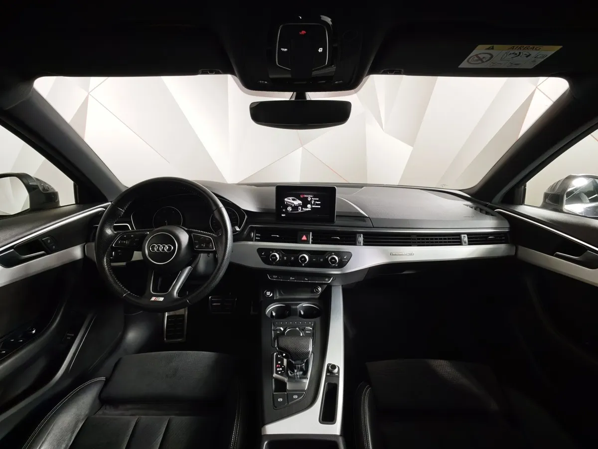 Audi A4 2.0 TDI S tronic quattro (190 л.с.) Черный в АВИЛОН. Слайд №14