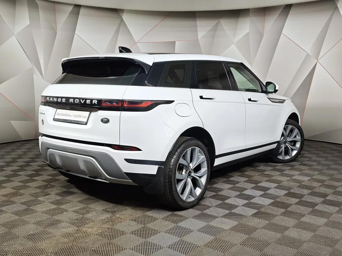 Land Rover Range Rover Evoque D199 AT AWD (199 л.с.) R-DYNAMIC SE Белый в АВИЛОН. Слайд №2