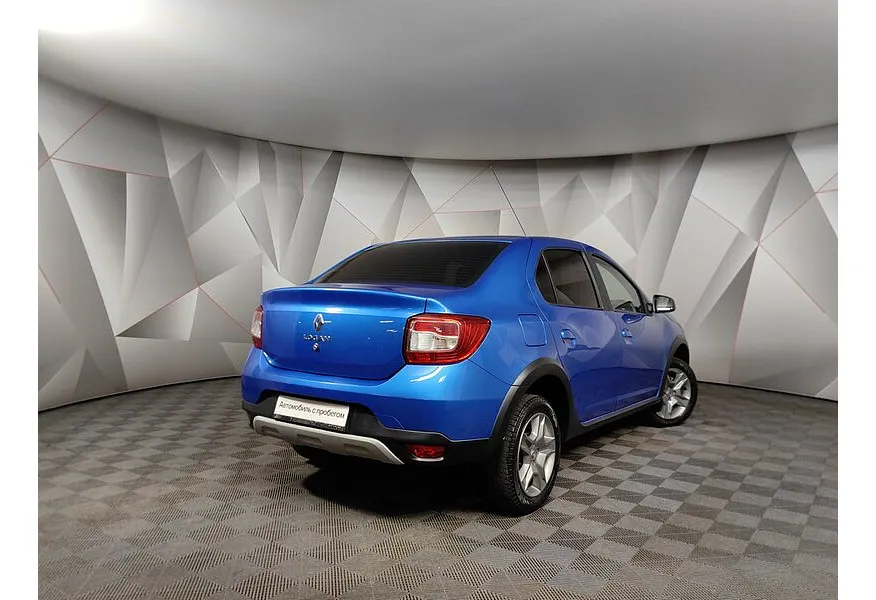 Renault Logan 1.6 AT FWD (102 л.с.) Синий в АВИЛОН. Слайд №2