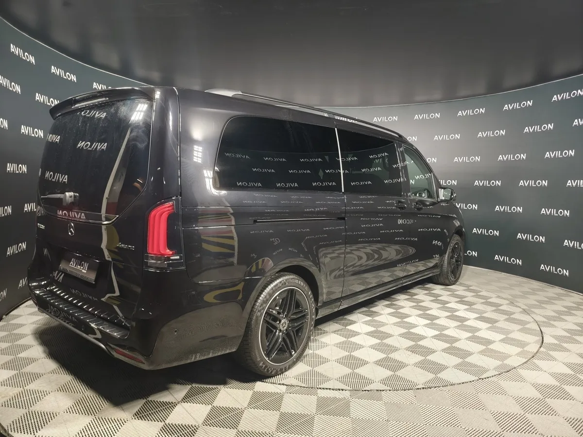 Mercedes-Benz V-Класс V 300 d L3 4MATIC 9G-TRONIC (237 л.с.) Черный в АВИЛОН. Слайд №8