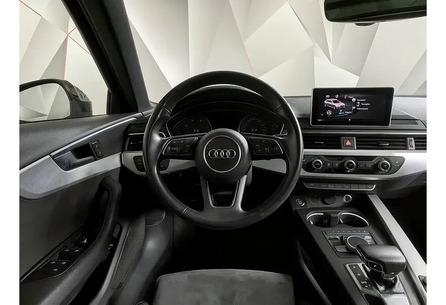 Audi A4 2.0 TDI S tronic quattro (190 л.с.) Sport Черный в АВИЛОН. Слайд №19