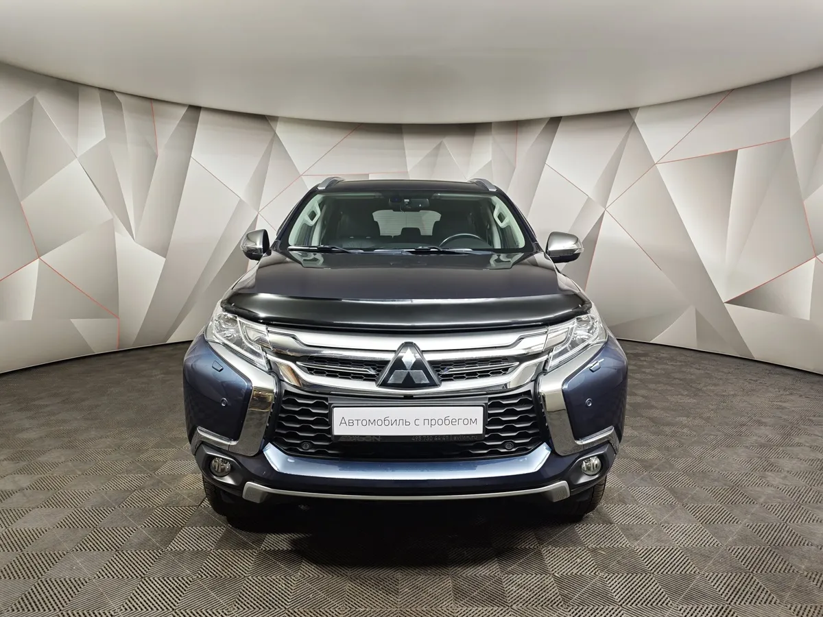 Mitsubishi Pajero Sport 2.4 DI-D AT AWD (181 л.с.) Ultimate Синий в АВИЛОН. Слайд №7
