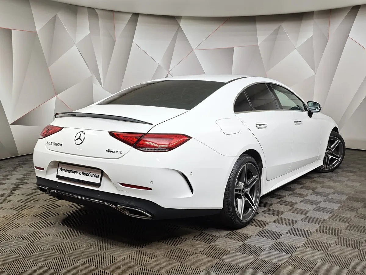 Mercedes-Benz CLS 300d 9G-TRONIC 4MATIC+ (265 л.с.) Белый в АВИЛОН. Слайд №2