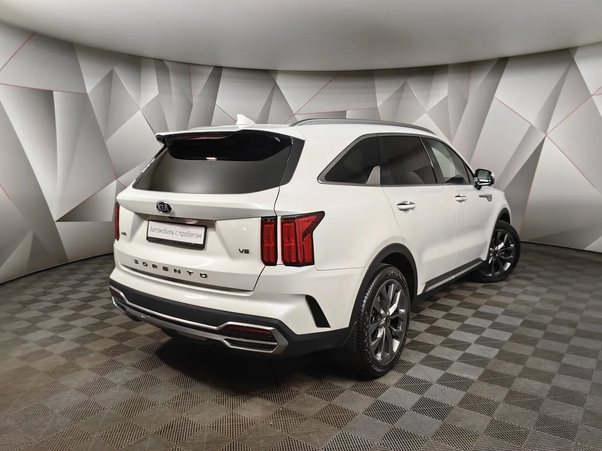 Kia Sorento 2.2 CRDi 4WD DCT (199 л.с.) Premium Plus Белый в АВИЛОН. Слайд №2
