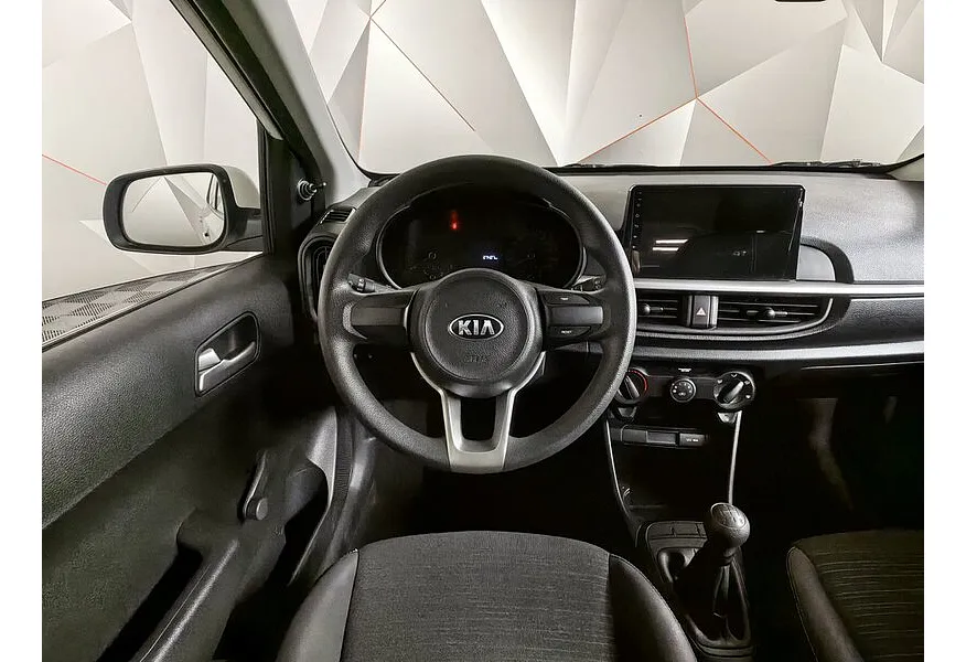 Kia Picanto 1.0 MT (67 л.с.) Classic Белый в АВИЛОН. Слайд №19