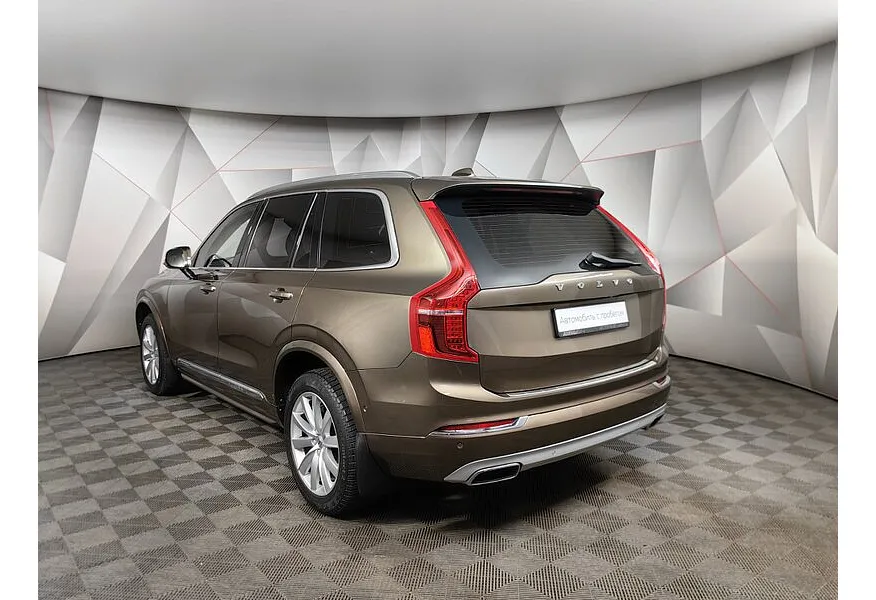 Volvo XC90 2.0 D5 Drive-E AT AWD (235 л.с.) Inscription Коричневый в АВИЛОН. Слайд №4