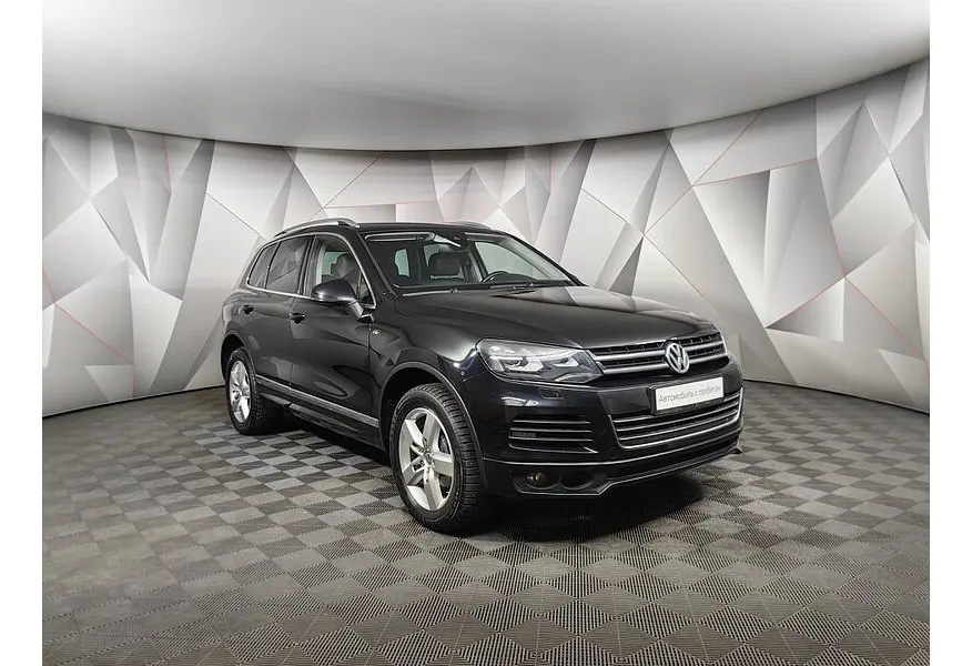 Volkswagen Touareg 3.0 TDI Tiptronic 4Motion (245 л.с.) V6 TDI Черный в АВИЛОН. Слайд №3