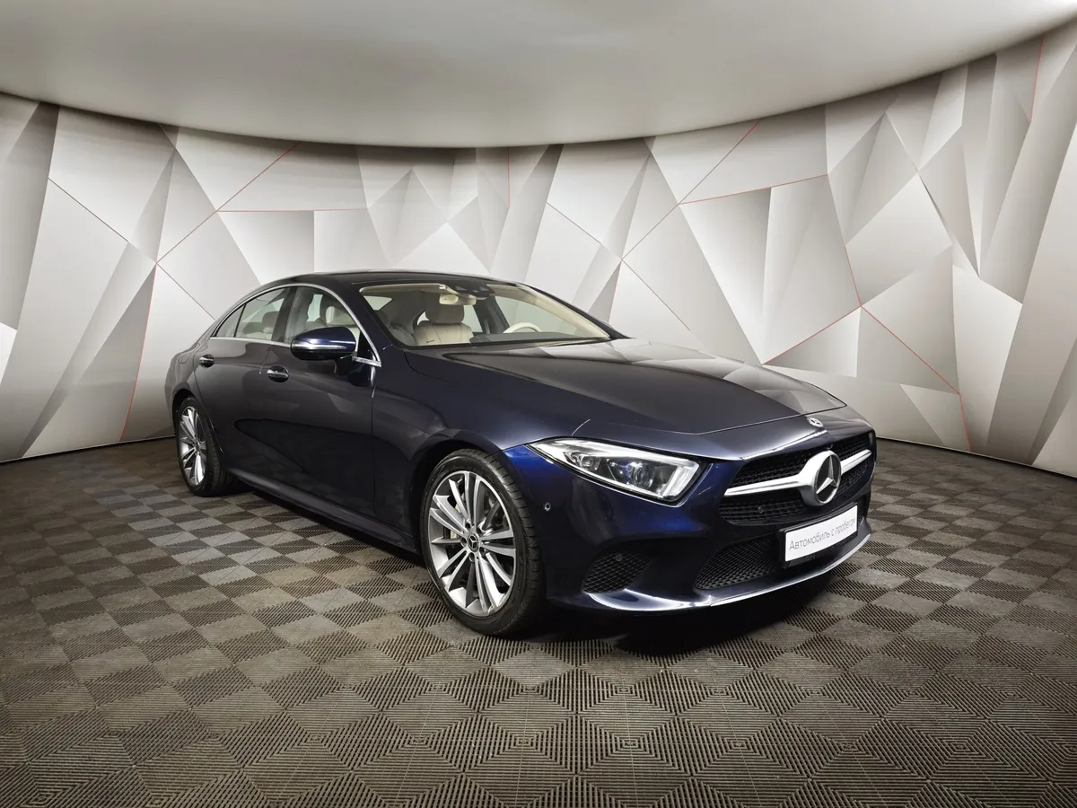 Mercedes-Benz CLS 350 d AT 4Matic (249 л.с.) Elegance Синий в АВИЛОН. Слайд №3