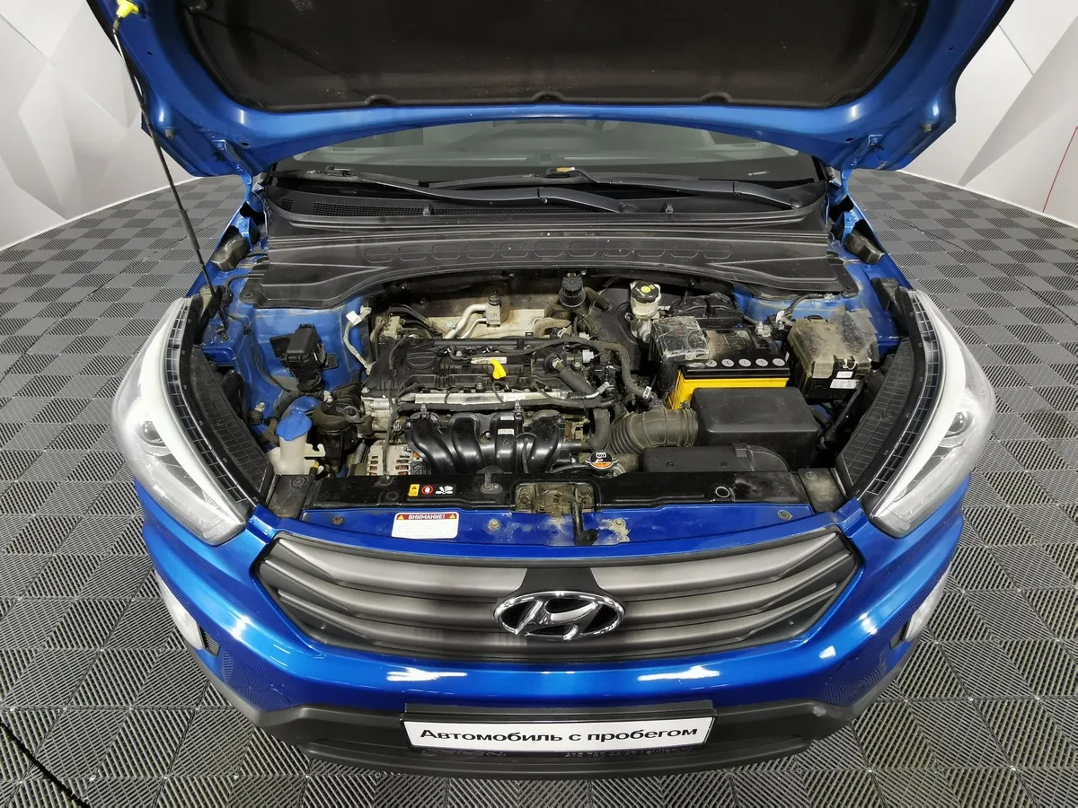 Hyundai Creta 2.0 AT AWD (149 л.с.) Travel Синий в АВИЛОН. Слайд №11