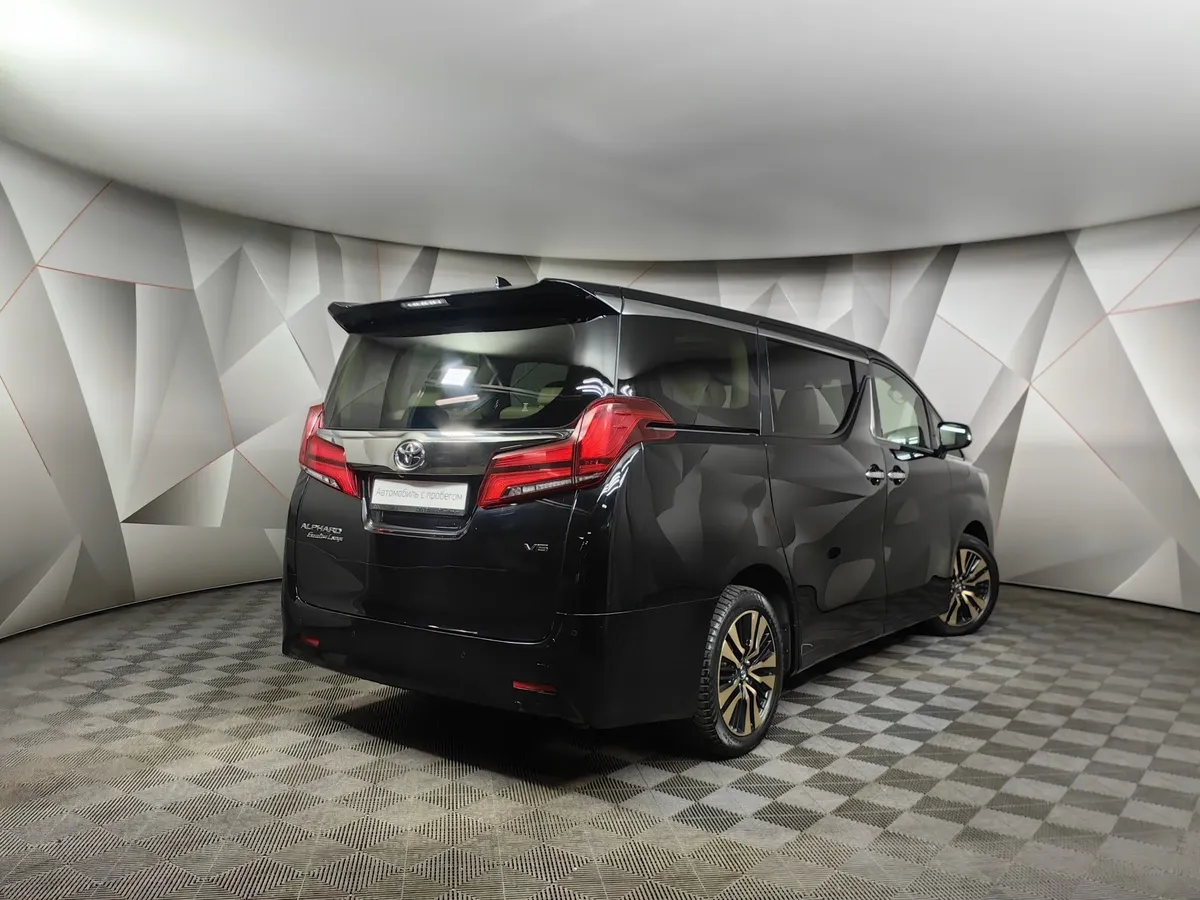 Toyota Alphard 3.5 AT (300 л.с.) Черный в АВИЛОН. Слайд №2