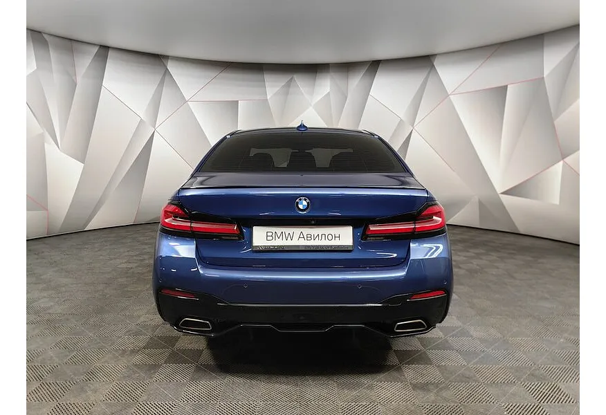 BMW 5 серия 530d xDrive Steptronic (249 л.с.) M Sport Plus Синий в АВИЛОН. Слайд №4