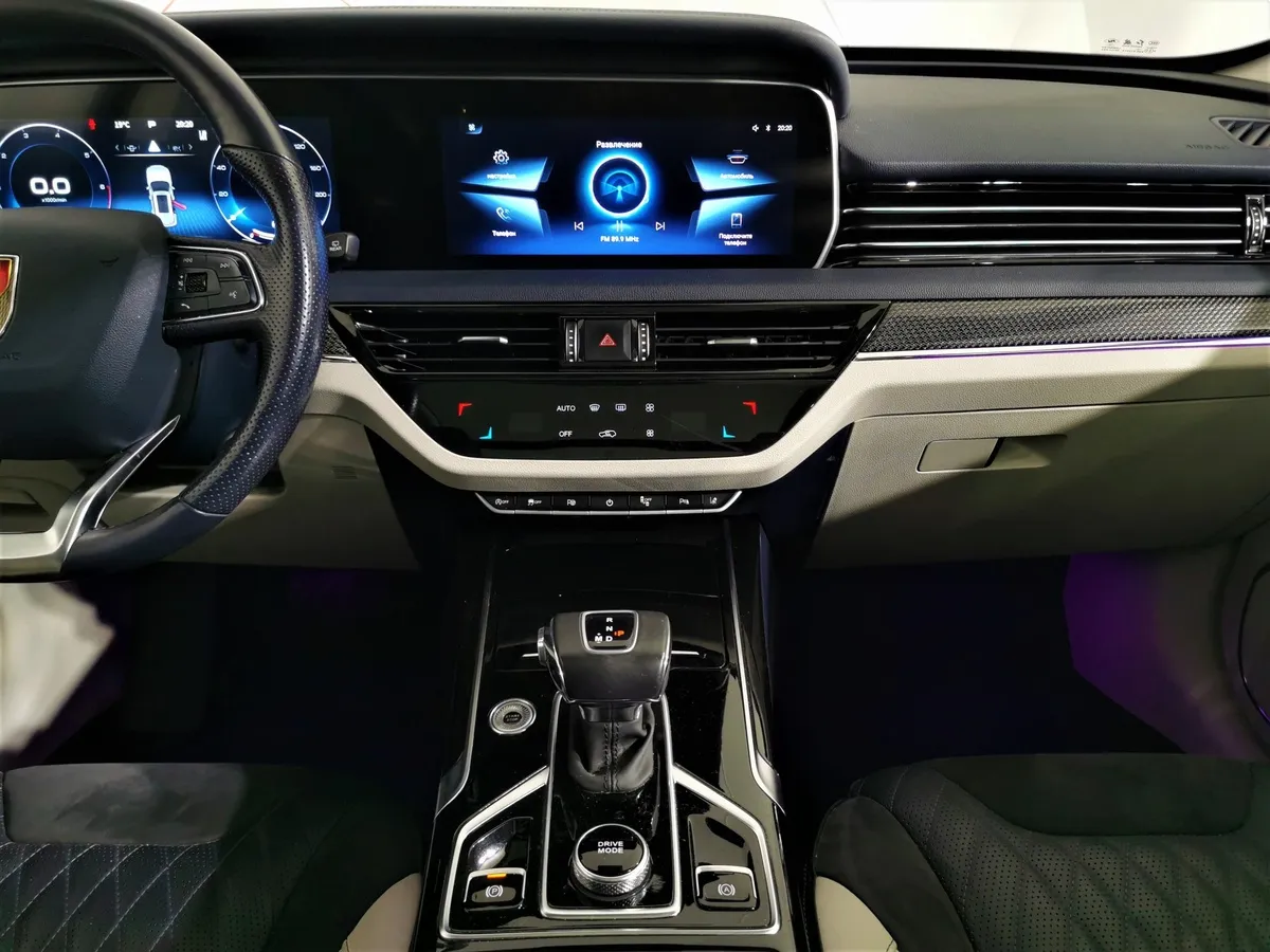Hongqi HS5 2.0 AT 4WD (224 л.с.) Делюкс Черный в АВИЛОН. Слайд №14