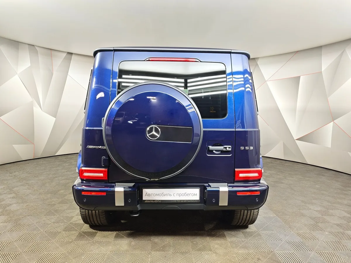 Mercedes-Benz G-Класс G 63 AMG Speedshift 4Matic (585 л.с.) Синий в АВИЛОН. Слайд №8