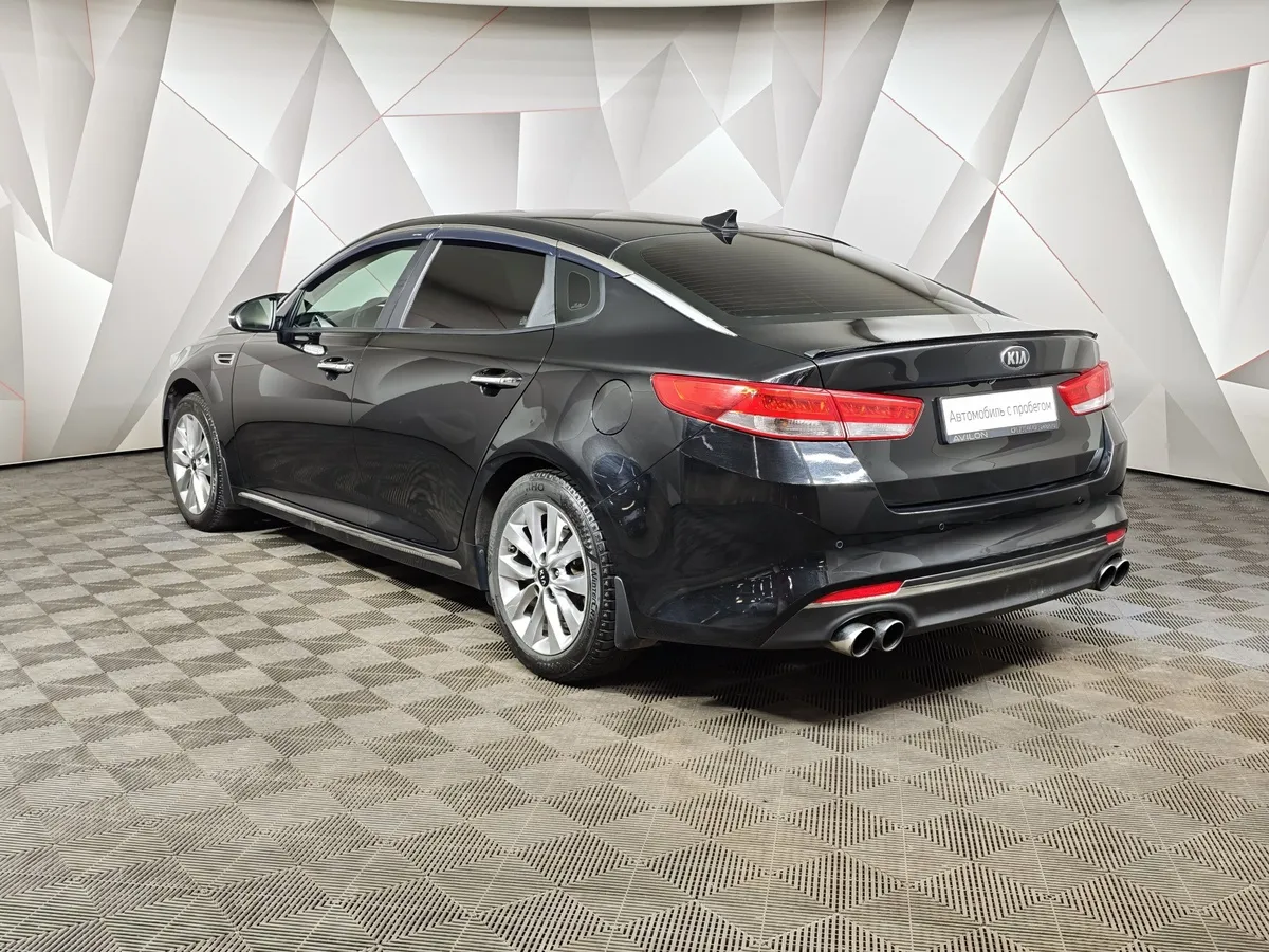 Kia Optima 2.4 GDI AT (188 л.с.) Черный в АВИЛОН. Слайд №4