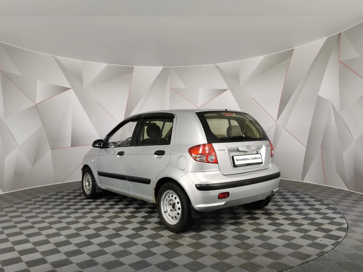 Hyundai Getz 1.3 AT (85 л.с.) Серебристый в АВИЛОН. Слайд №4