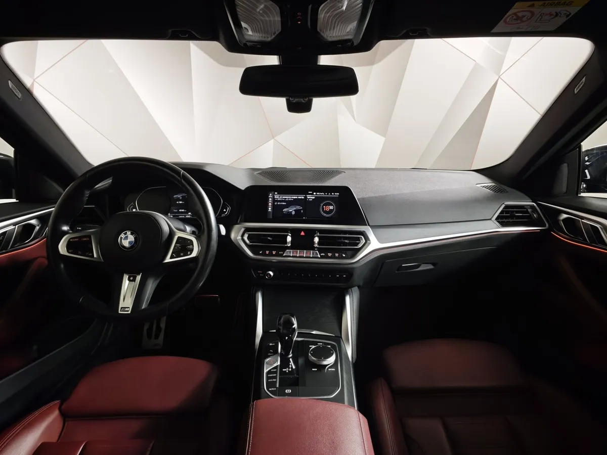 BMW 4 серия 420d xDrive AT (190 л.с.) M Sport Pro Черный в АВИЛОН. Слайд №11