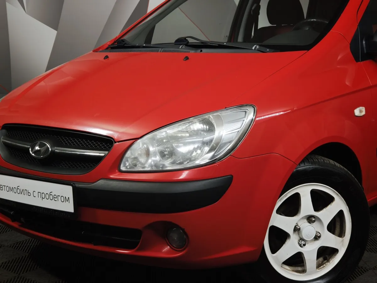 Hyundai Getz 1.4 MT (97 л.с.) Красный в АВИЛОН. Слайд №10
