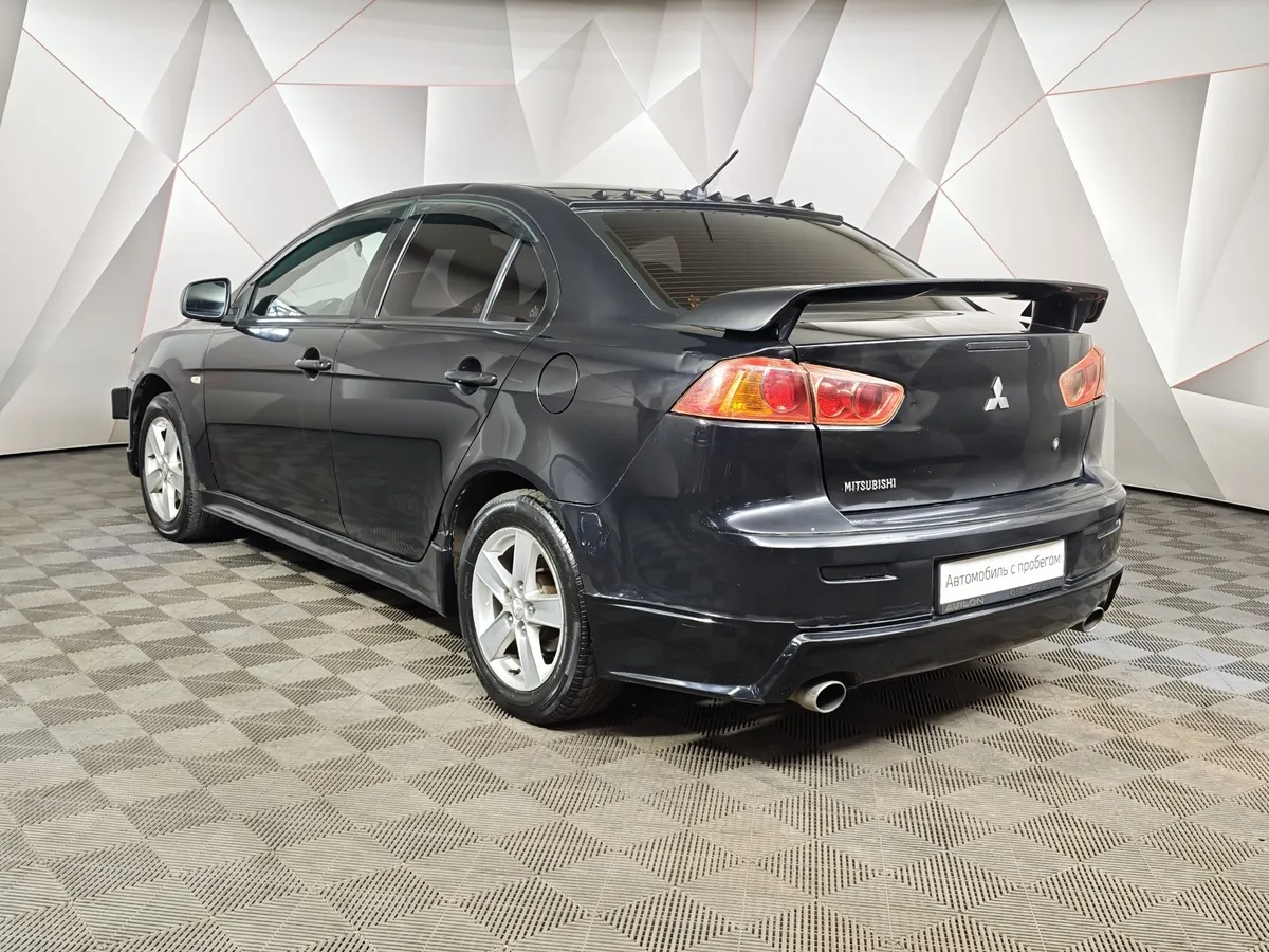 Mitsubishi Lancer 1.8 CVT (143 л.с.) Черный в АВИЛОН. Слайд №4