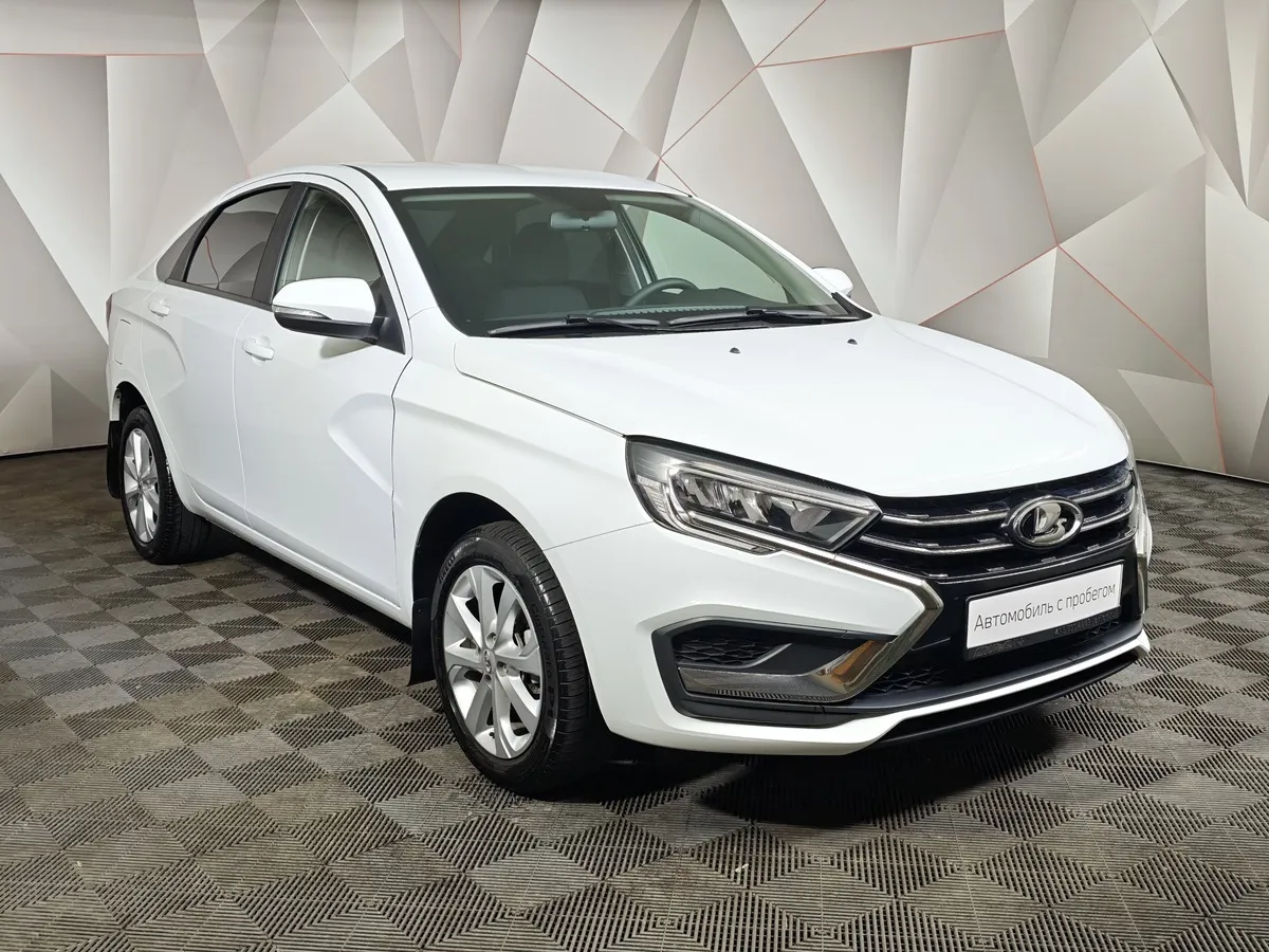 ВАЗ (Lada) Vesta 1.6 MT (106 л.с.) Белый в АВИЛОН. Слайд №3