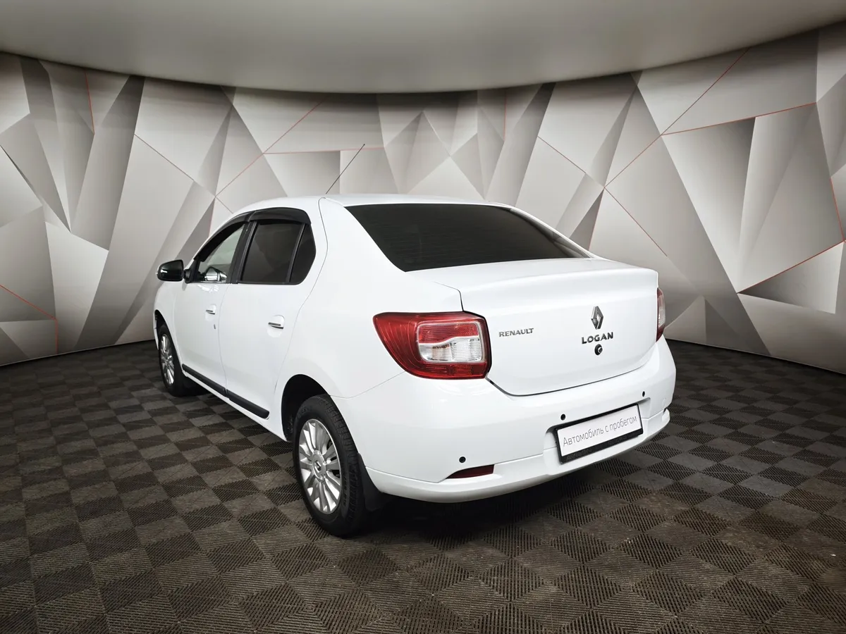 Renault Logan 1.6 MT (102 л.с.) Белый в АВИЛОН. Слайд №4