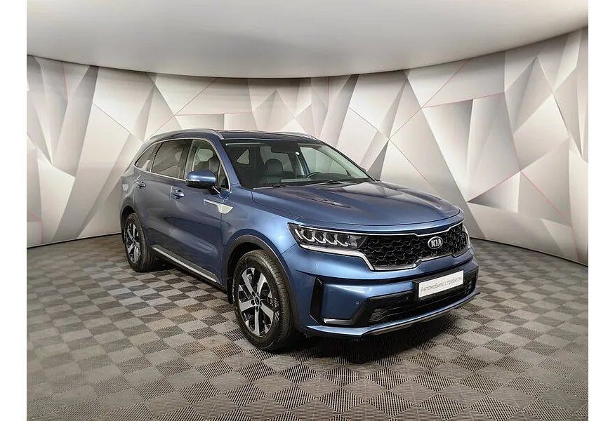 Kia Sorento 2.5 MPI 4WD AT (180 л.с.) Prestige Синий в АВИЛОН. Слайд №3
