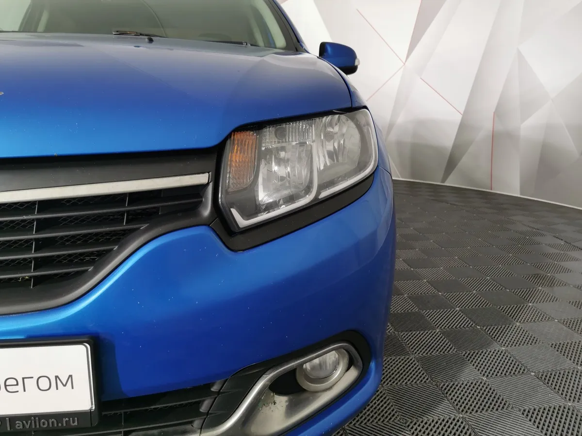 Renault Logan 1.6 AT (102 л.с.) Синий в АВИЛОН. Слайд №10