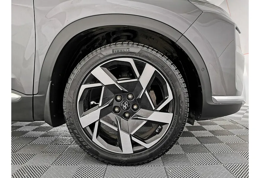 Hyundai Santa Fe 3.5 AWD 8AT (249 л.с.) High-Tech (7 мест) Серый в АВИЛОН. Слайд №9