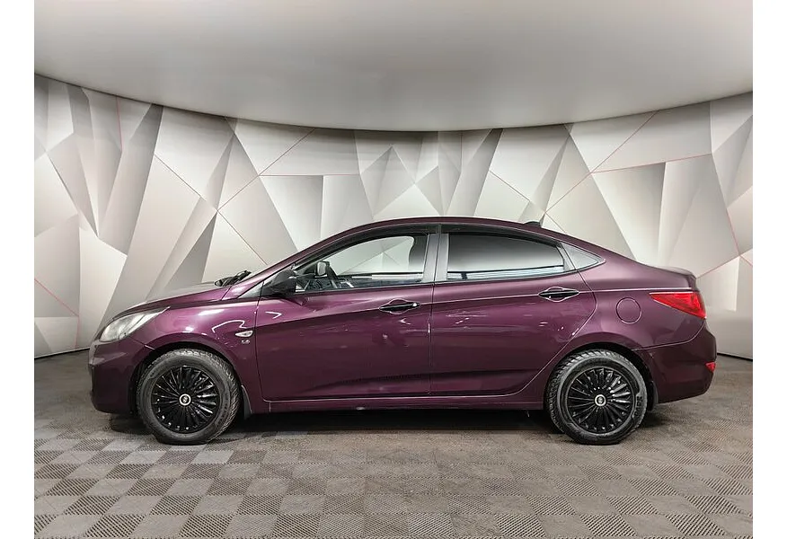 Hyundai Solaris 1.6 MT (123 л.с.) Optima Фиолетовый в АВИЛОН. Слайд №5