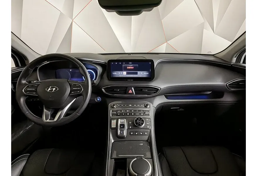 Hyundai Santa Fe 2.2 CRDi AWD 8AT (200 л.с.) High-Tech Белый в АВИЛОН. Слайд №14