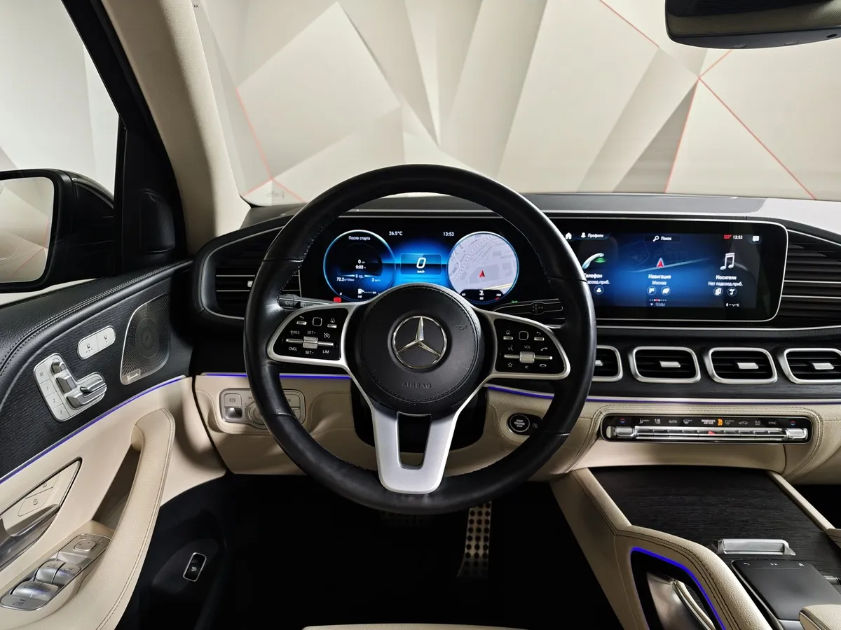 Mercedes-Benz GLS 400 d 9G-TRONIC 4Matic (330 л.с.) Premium Черный в АВИЛОН. Слайд №20