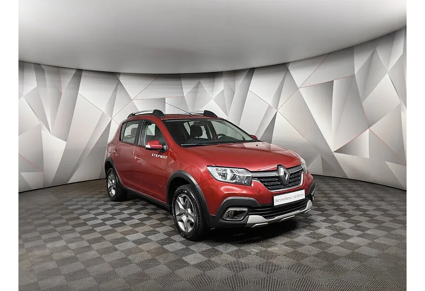 Renault Sandero 1.6 AT (103 л.с.) Stepway Красный в АВИЛОН. Слайд №5