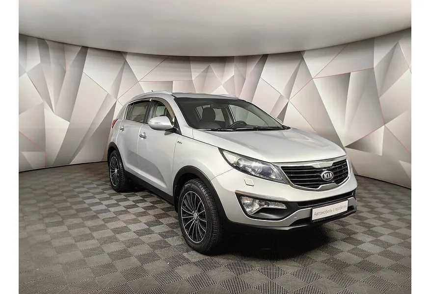 Kia Sportage 2.0 TD AT 4WD (136 л.с.) Бежевый в АВИЛОН. Слайд №3
