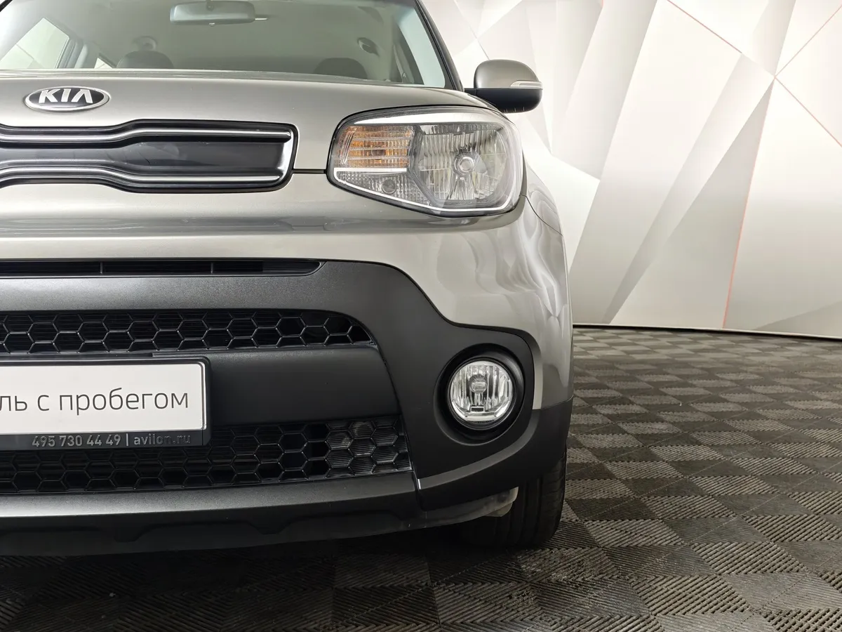 Kia Soul 1.6 GDI AT (132 л.с.) Classic Серебристый в АВИЛОН. Слайд №10