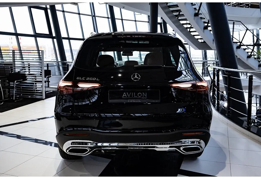 Mercedes-Benz GLC 260 L 9G-TRONIC 4MATIC (204 л.с.) Черный в АВИЛОН. Слайд №4