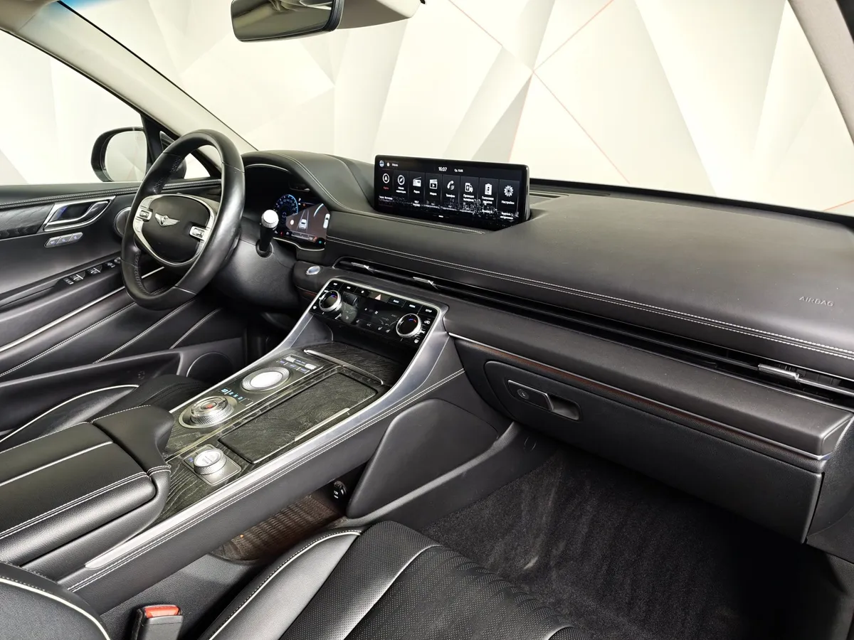 Genesis GV80 3.0D VGT 8AT 4WD (249 л.с.) Luxury + Advanced Smart Sense Черный в АВИЛОН. Слайд №13