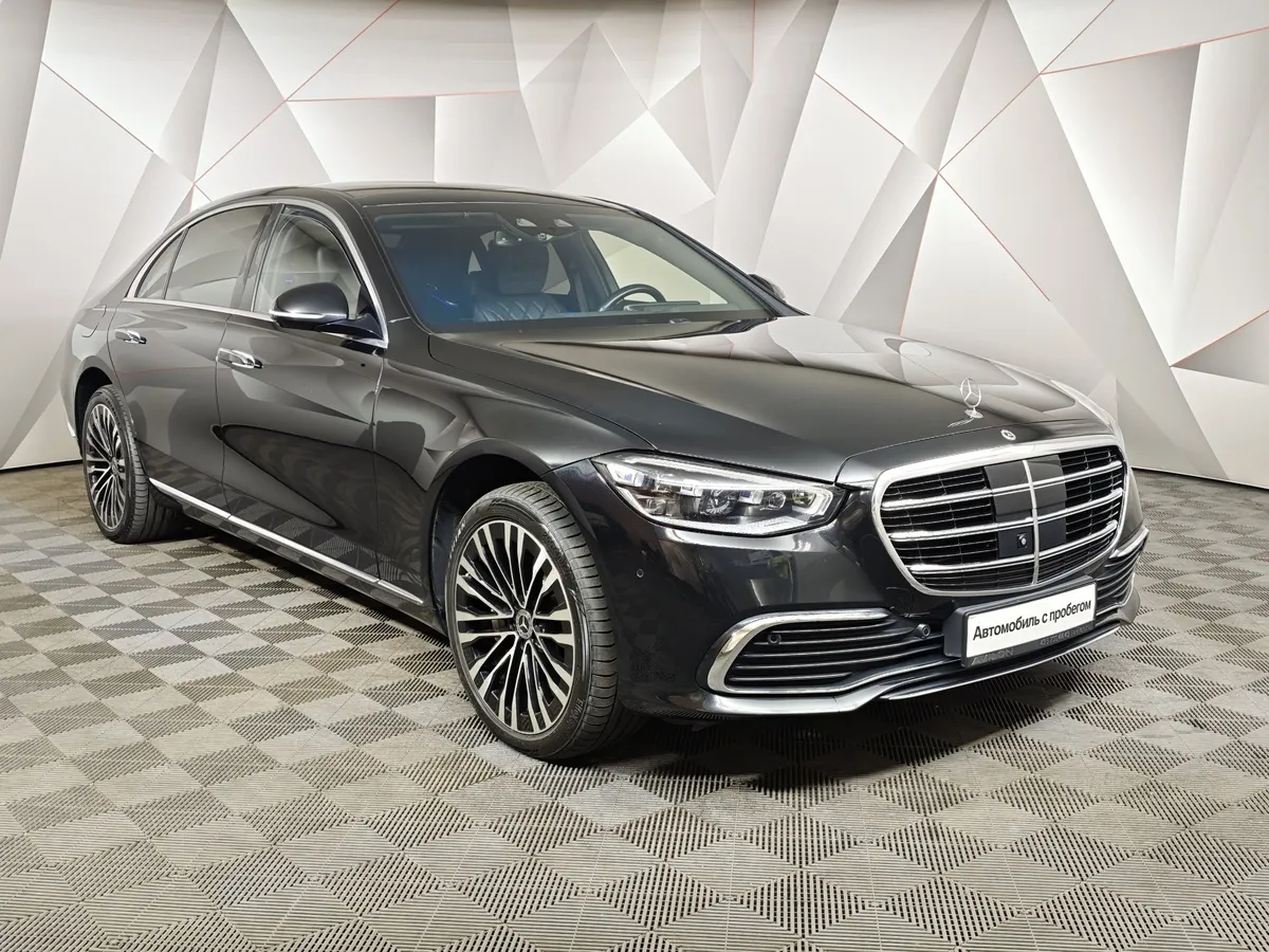 Mercedes-Benz S-Класс S 450 9G-Tronic 4Matic (367 л.с.) Черный в АВИЛОН. Слайд №3