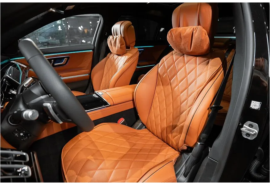 Mercedes-Benz S-Класс S 450 d 9G-TRONIC 4MATIC (330 л.с.) Черный в АВИЛОН. Слайд №11