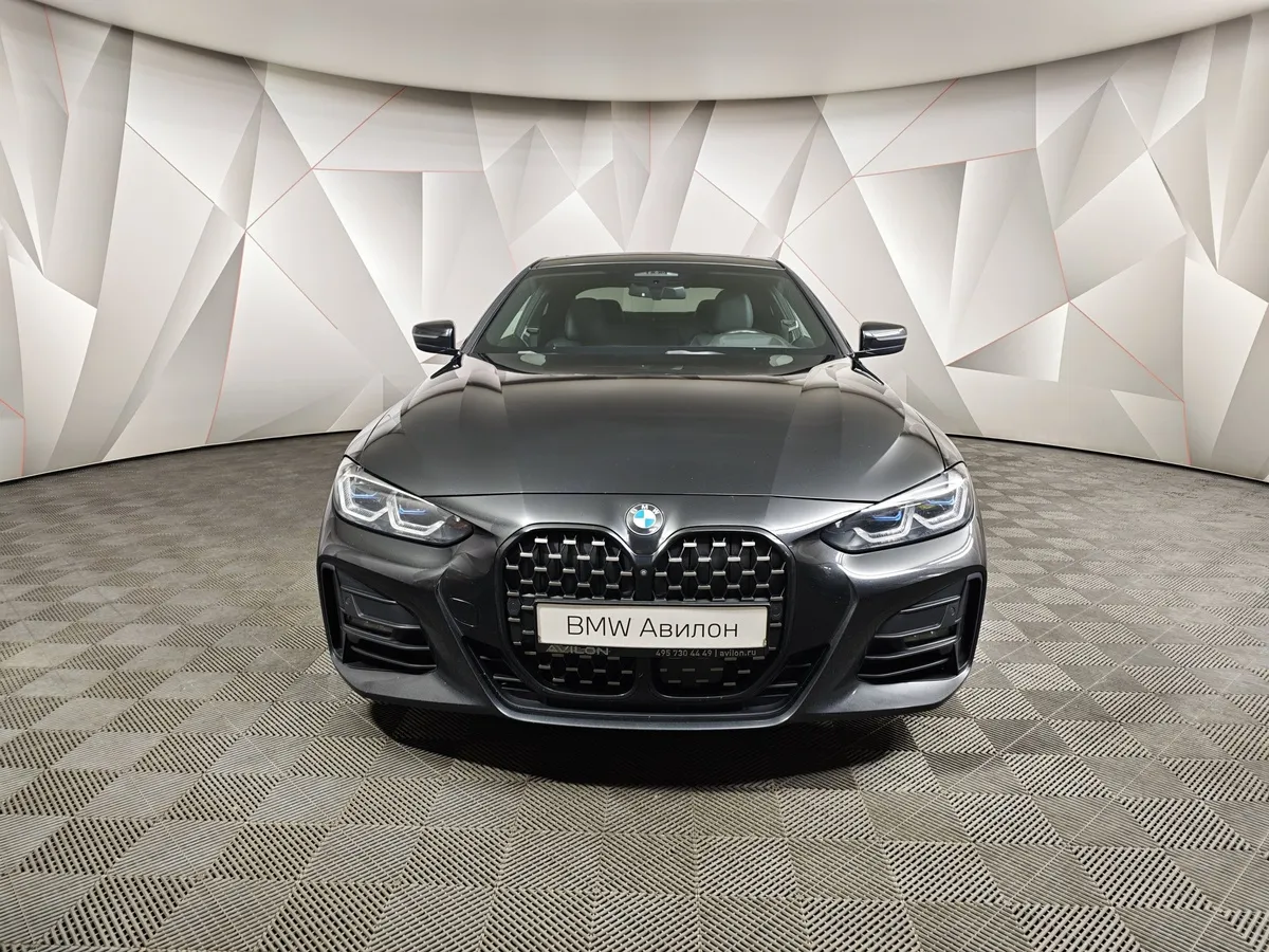BMW 4 серия 420d xDrive AT (190 л.с.) M Sport Pro Черный в АВИЛОН. Слайд №3
