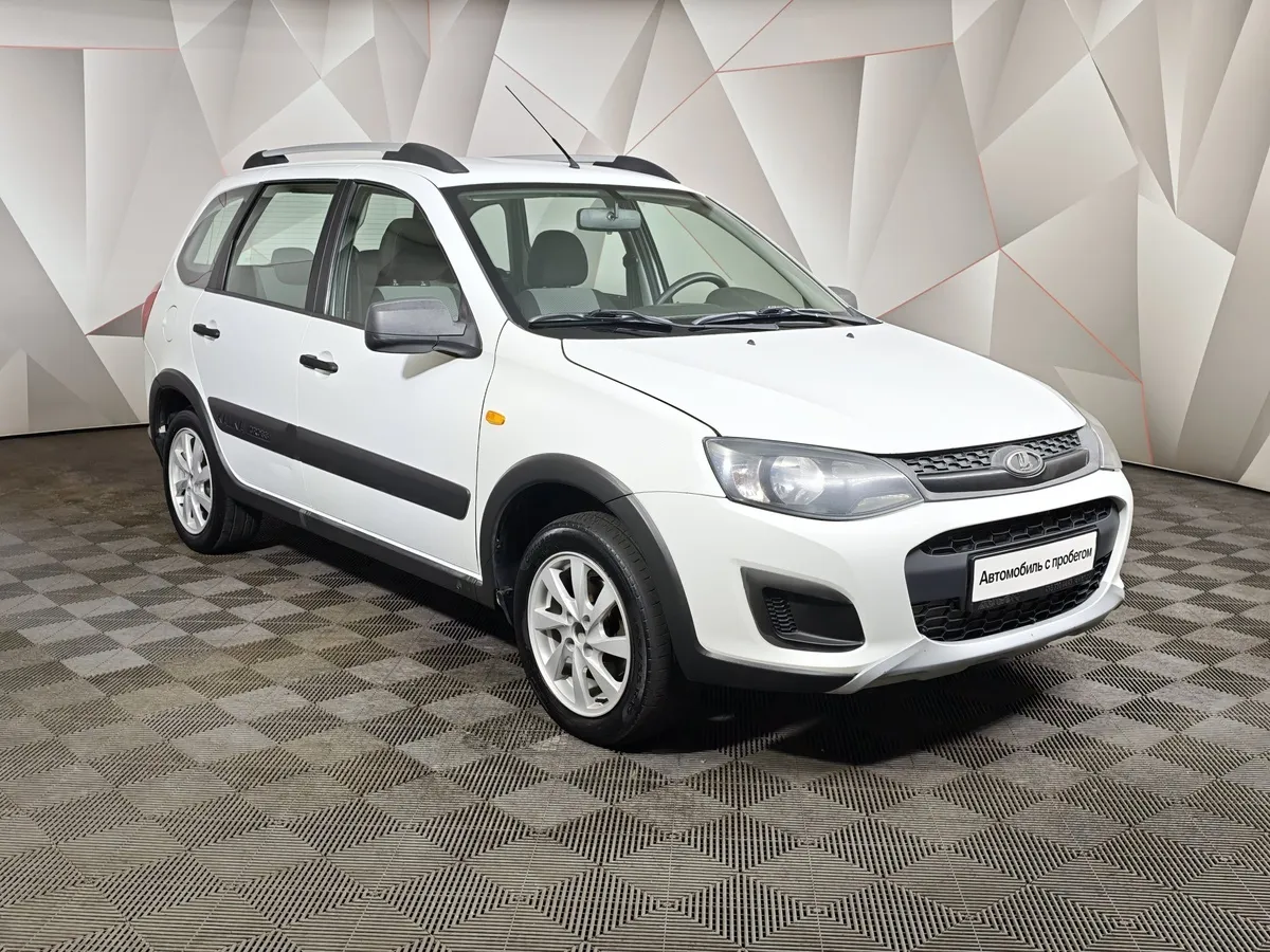 ВАЗ (Lada) Kalina 1.6 MT (87 л.с.) Белый в АВИЛОН. Слайд №3
