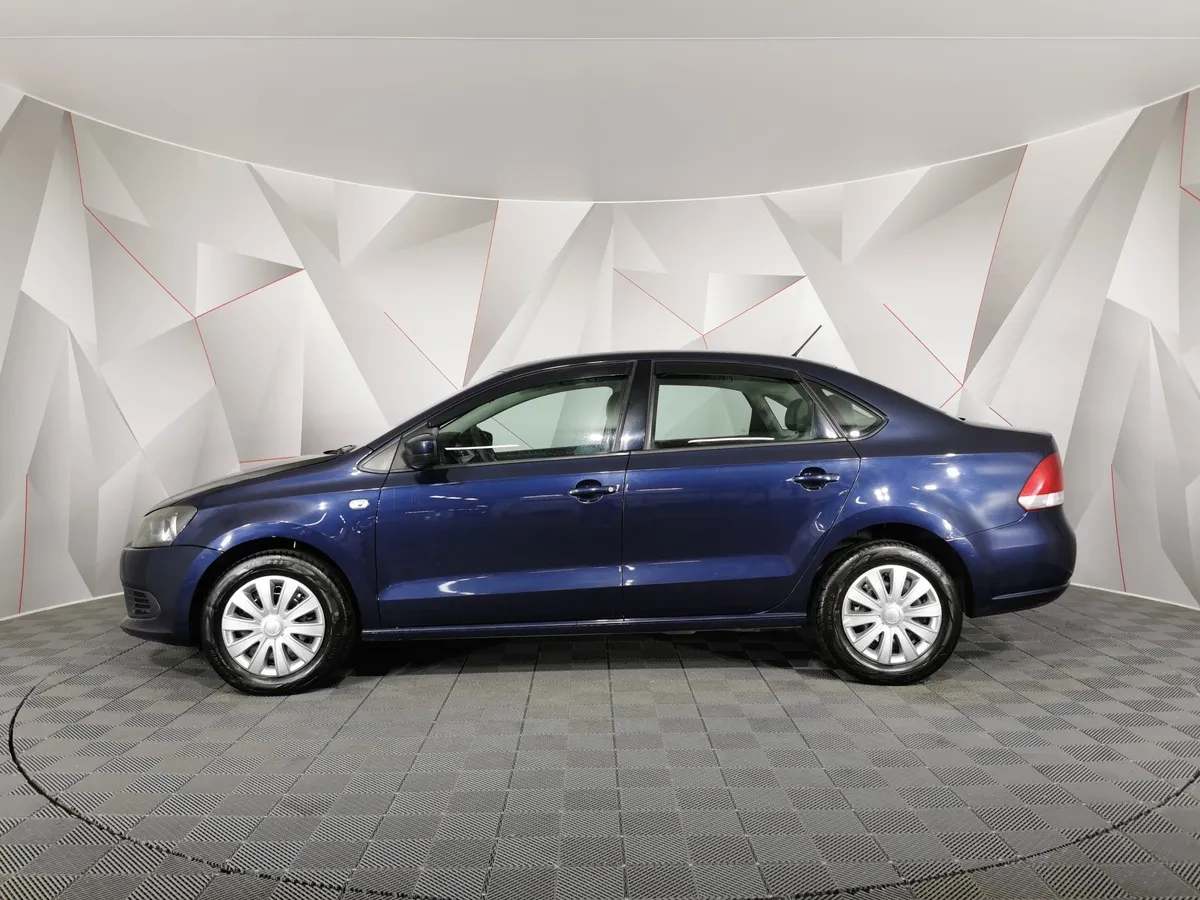 Volkswagen Polo 1.6 Tiptronic (105 л.с.) Comfortline Синий в АВИЛОН. Слайд №5