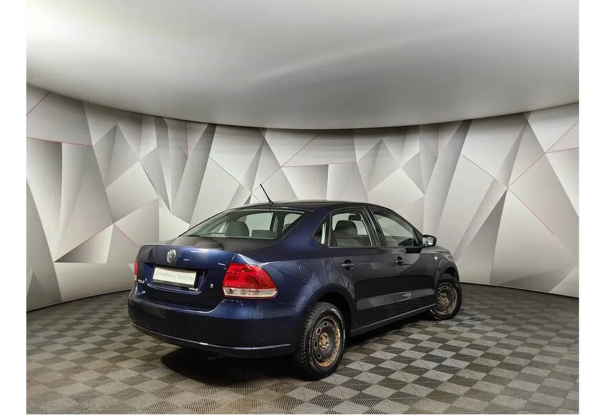 Volkswagen Polo 1.6 Tiptronic (105 л.с.) Comfortline Синий в АВИЛОН. Слайд №2
