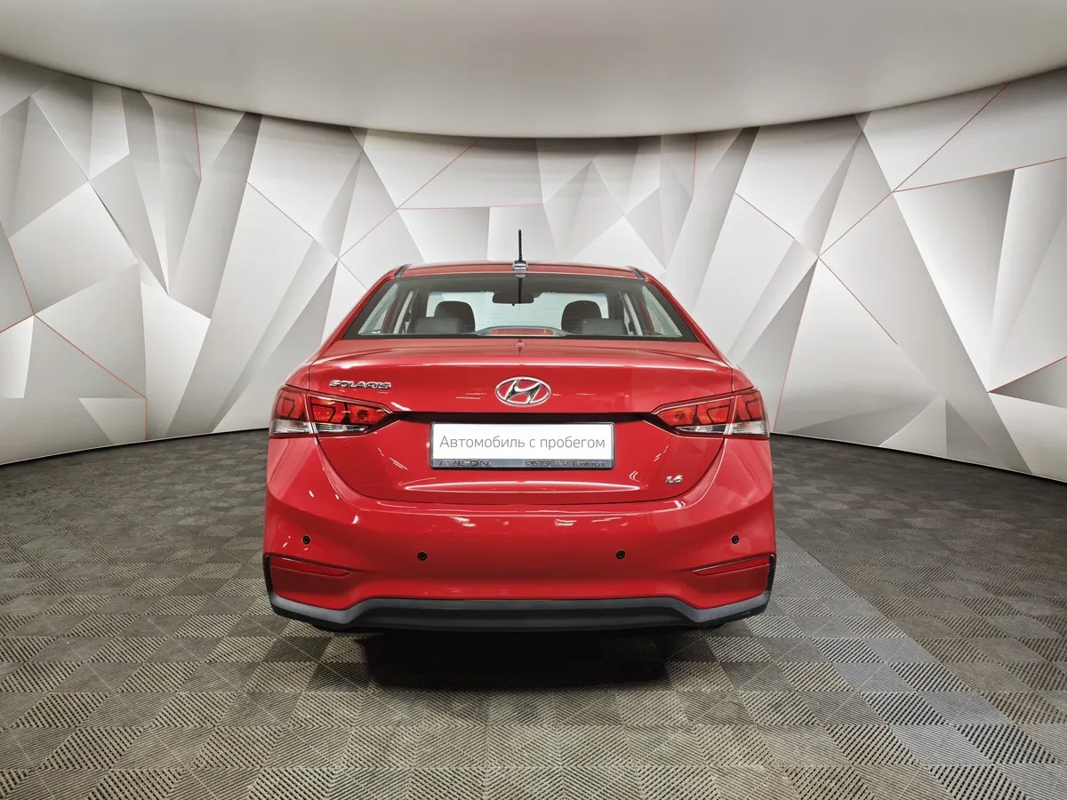 Hyundai Solaris 1.6 AT (123 л.с.) Active Plus Красный в АВИЛОН. Слайд №8