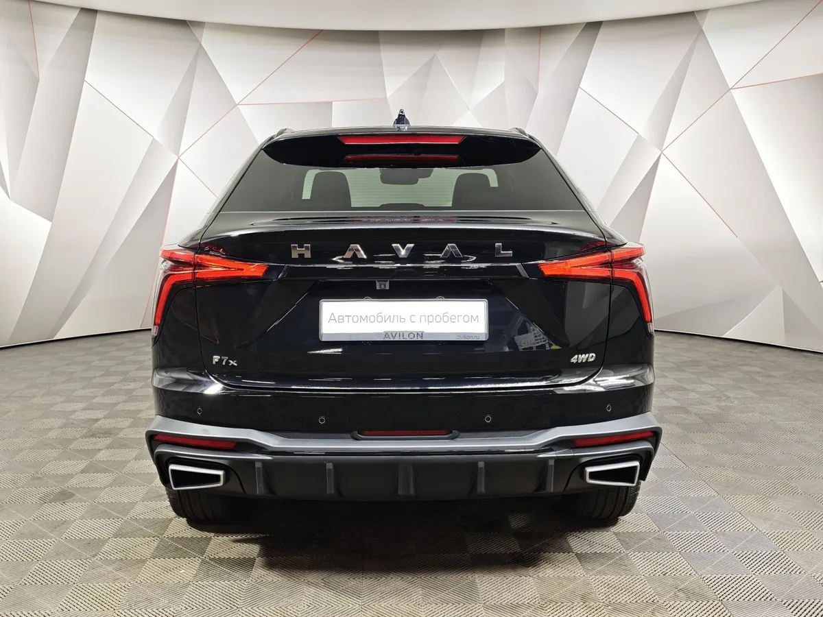 Haval F7x 2.0 DCT 4WD (192 л.с.) Tech Plus Черный в АВИЛОН. Слайд №8