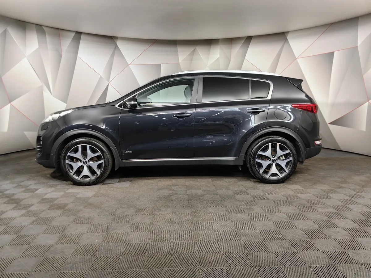 Kia Sportage 1.6 DCT 4WD (177 л.с.) GT Line Черный в АВИЛОН. Слайд №5