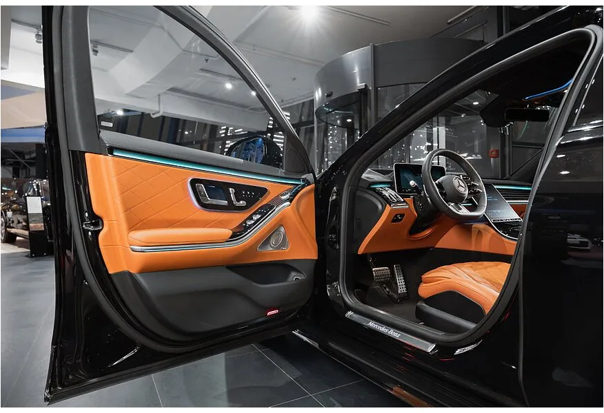 Mercedes-Benz S-Класс S 450 d 9G-TRONIC 4MATIC (330 л.с.) Черный в АВИЛОН. Слайд №6