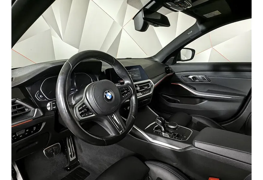 BMW 3 серия 320d xDrive (190 л.с.) M Sport Pro Черный в АВИЛОН. Слайд №11