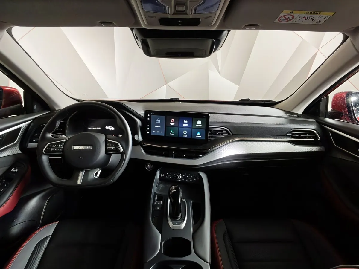 Haval F7x 2.0T AWD 7DCT (190 л.с.) Tech Plus Красный в АВИЛОН. Слайд №13
