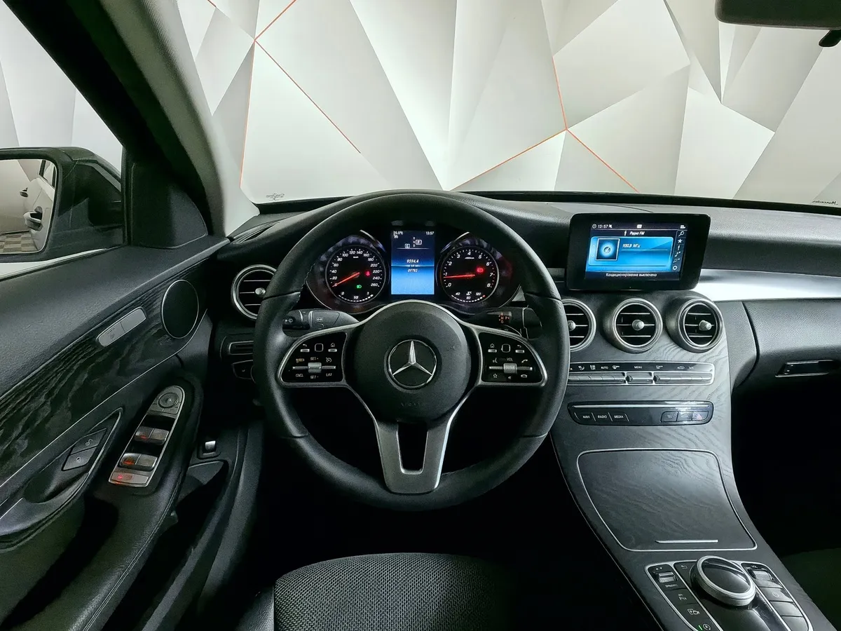 Mercedes-Benz C-Класс C 180 9G-TRONIC (150 л.с.) Avantgarde Черный в АВИЛОН. Слайд №20