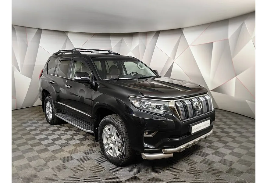 Toyota Land Cruiser Prado 2.8 D AT 4WD (5 мест) (177 л.с.) Комфорт Черный в АВИЛОН. Слайд №3